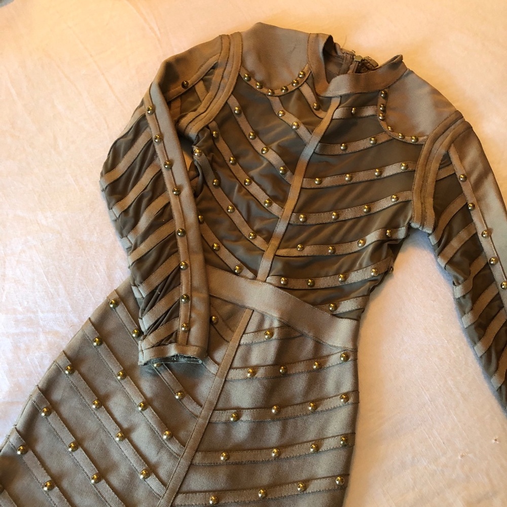 Bandage Stud Dress